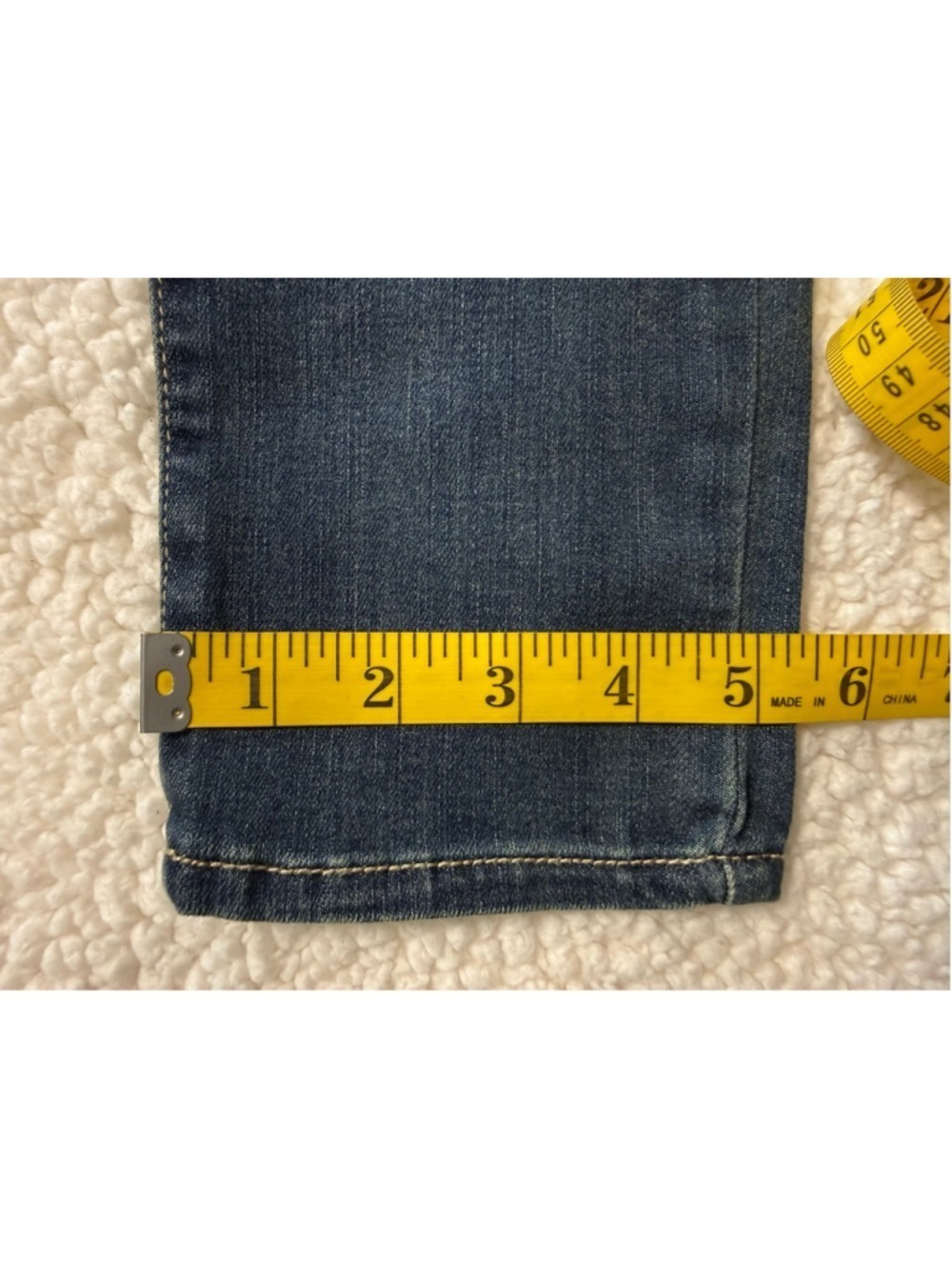 Juniors Bullhead Denim Co Blue Skinny Jeans Size 1 - Picture 9 of 9